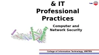 Computer and Network Security