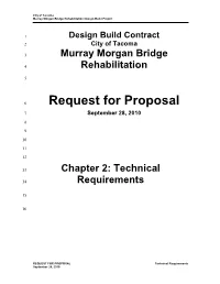 Murray Morgan Bridge Rehabilitation Design-Build Project