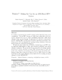 Tibidabo$: Making the Case for an ARM-Based HPC System