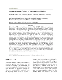 Geometric Entropy for Lead Vs Top-Rope Rock Climbing