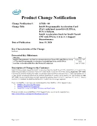 Product Change Notification (PDF)