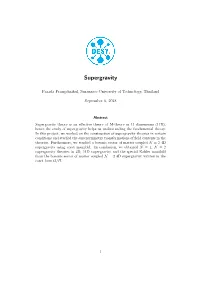 Supergravity
