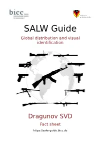Dragunov SVD Fact Sheet