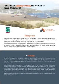 “Avanite Are Actively Tackling the Problem” – Gwyn Williams, ICT