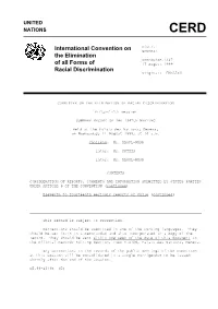 International Convention on the Elimination of All Forms of Racial
