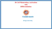 Overview of B-Cell Maturation, Activation, Differentiation