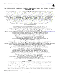 The Nanograv 11 Yr Data Set: Limits on Supermassive Black Hole Binaries in Galaxies Within 500 Mpc