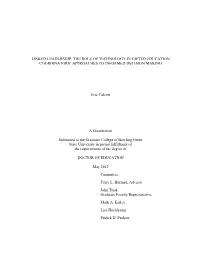 The Role of Technology in Gifted Education Coordinators’ Approaches to Informed Decision Making