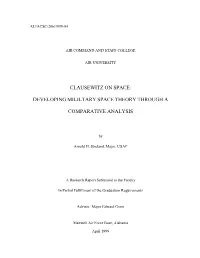 Air University Research Template: a Tutorial