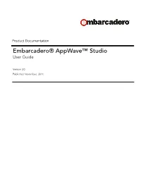 Appwave Studio User Guide