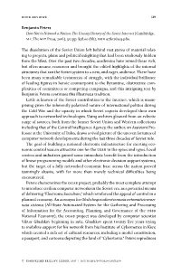 Benjamin Peters the Dissolution of the Soviet Union Left Behind Vast