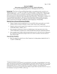 Notice of Proposed Rulemaking and Order, WT Docket No