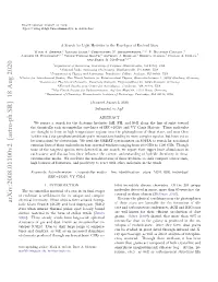 Arxiv:2008.01100V2 [Astro-Ph.SR] 18 Aug 2020 A5bvrii.D,Brettmc@Mit.Edu Mas5fb@Virginia.Edu, Orsodn Uhr Aka Ibr,Beta Mcguire A