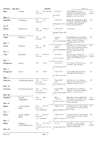 CD-Liste Juli 2011 Cda1107 19.02.12