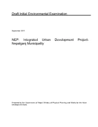 Draft IEE: Nepal