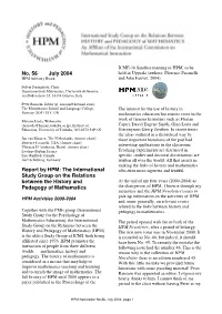 HPM Newsletter 56 July 2004