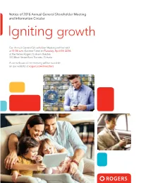 Information Circular Igniting Growth