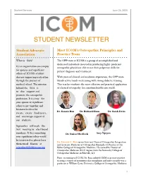 June 2020 Class of 2024 Incoming Newsletter EW