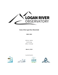 State of the Logan River Watershed