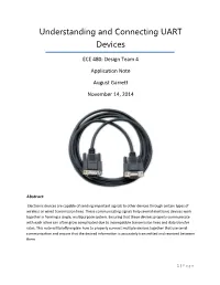 Understanding and Connecting UART Devices