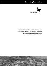 1. Housing and Population Main Issues Report - Background Evidence 1