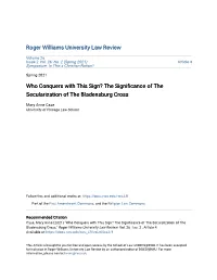 The Significance of the Secularization of the Bladensburg Cross