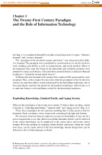 The Twenty-First Century Paradigm and the Role of Information Technology