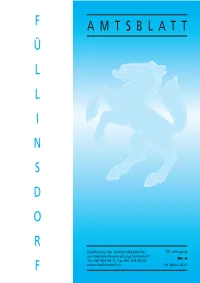 F Ü L L I N S D O R F Amtsblatt