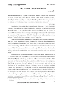 The Saga of a Sage - Shiv Singh