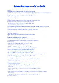 Johan Östman CV 2020.Pdf