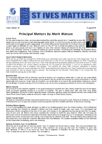 Principal Matters by Mark Watson