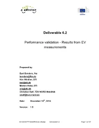 Deliverable 6.2 Performance Validation