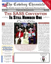 March 2010 the SASS Convention .Is Still Number One