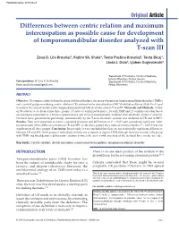 Differences Between Centric Relation and Maximum Intercuspation As Possible Cause for Development of Temporomandibular Disorder Analyzed with T-Scan III