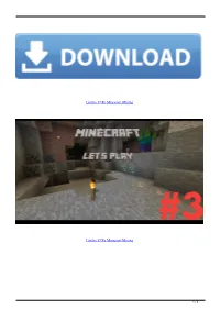 Litfiba 17 Re Minecraft Mining