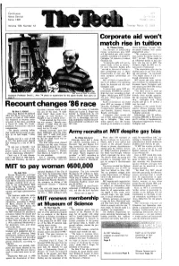 Recount Changes '86 Race Annually, Gallagher Explained