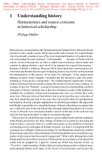 Reading Primary Sources: the Interpretation of Texts from 19Th and 20Th Century History