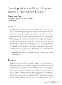 A Linguistic Analysis of Their Written Discourse
