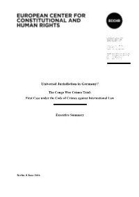 FDLR Report Executive Summary EN