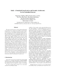Sizzle: a Standards-Based End-To-End Security Architecture for the Embedded Internet