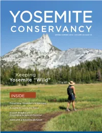 Yosemite Conservancy Spring.Summer 2016 :: Volume 07.Issue 01