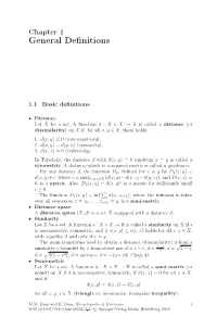 General Definitions