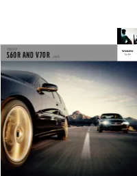 S60r and V70r 2005