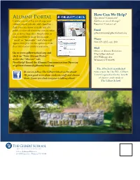 Alumni Portal