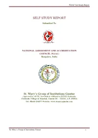 Self Study Report