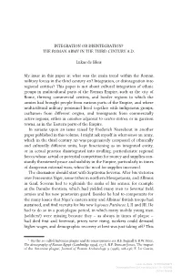 The Roman Army in the Third Century Ad Lukas De Blois My Issue In