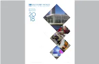 2018 Discovery World Annual Report Discoveryworld.Org Contents