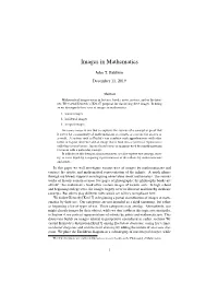 Images in Mathematics