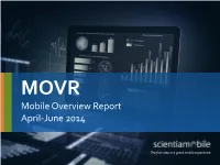 Mobile Overview Report April-June 2014