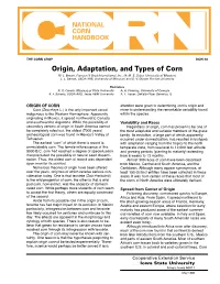 Origin, Adaptation, and Types of Corn W
